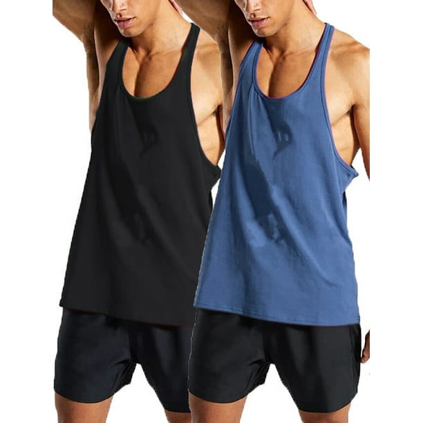Mens Plain Black Active-Dry Training Vest Running Gym Excercise Free P+P Mens Plain Black Active-Dry Training Vest Running Gym Excercise Free P+P